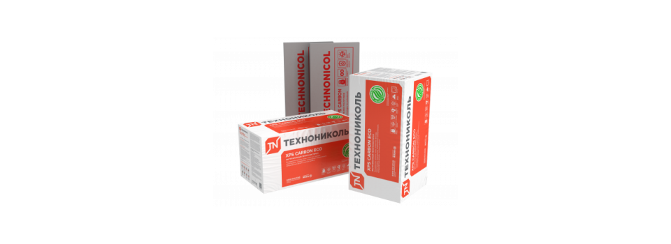 ТЕХНОНИКОЛЬ XPS CARBON ECO 1180х580х100-L: особенности и технические характеристики