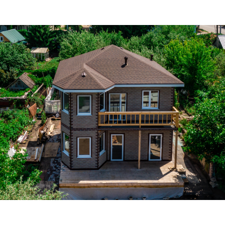 ТЕХНОНИКОЛЬ ТЕХНОНИКОЛЬ HAUBERK фасадная плитка, Кирпич​ Античный кирпич (068893)