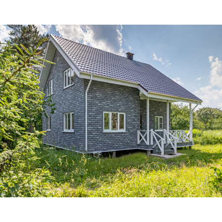 ТЕХНОНИКОЛЬ ТЕХНОНИКОЛЬ HAUBERK фасадная плитка, Камень (2,2 кв.м, упаковка) Сланец (068897)