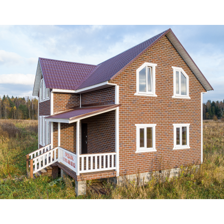 ТЕХНОНИКОЛЬ ТЕХНОНИКОЛЬ HAUBERK фасадная плитка, Кирпич​ Баварский кирпич (068898)