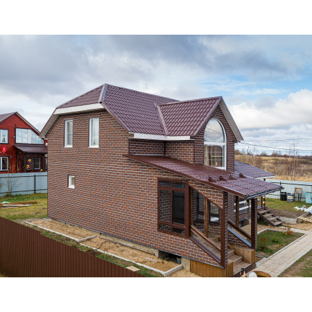 ТЕХНОНИКОЛЬ ТЕХНОНИКОЛЬ HAUBERK фасадная плитка, Кирпич​ Баварский кирпич (068898)