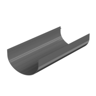 ТЕХНОНИКОЛЬ ТН ОПТИМА желоб 3м (D120/80), серый, шт. (128175)