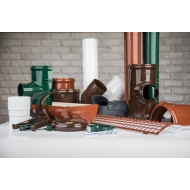 ТЕХНОНИКОЛЬ ТН муфта трубы (D125/82), белый, шт (128242)